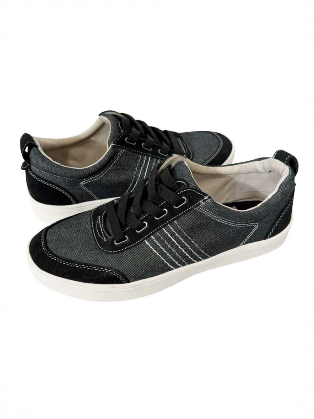 Revitalign Dara Women’s Orthotic Canvas‎ Leather Slip-on Casual Sneakers Size 11